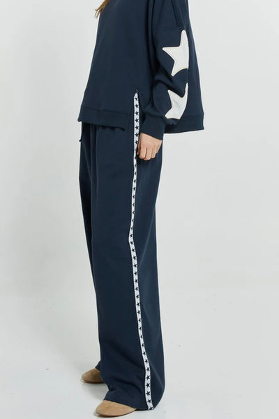 Saskia TrackPant - Navy