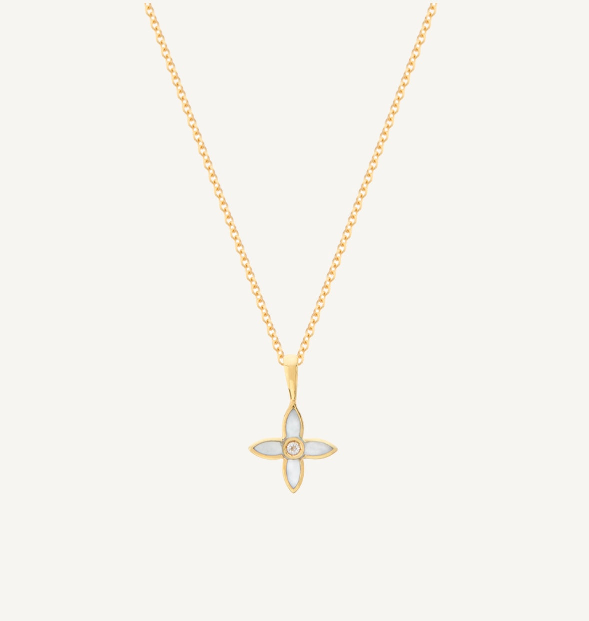 Desert Flower Charm Necklace