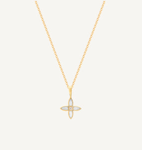 Desert Flower Charm Necklace