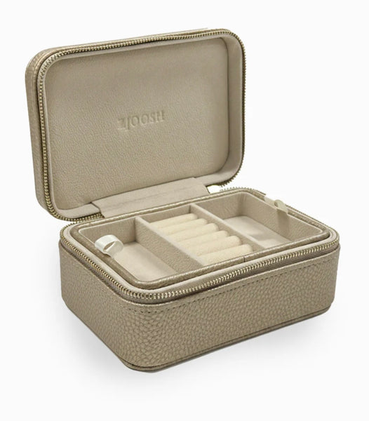 Rectangle Jewellery Case Pebble