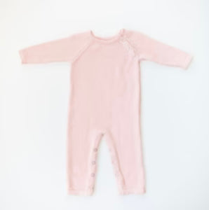Nico Organic Romper - Pink