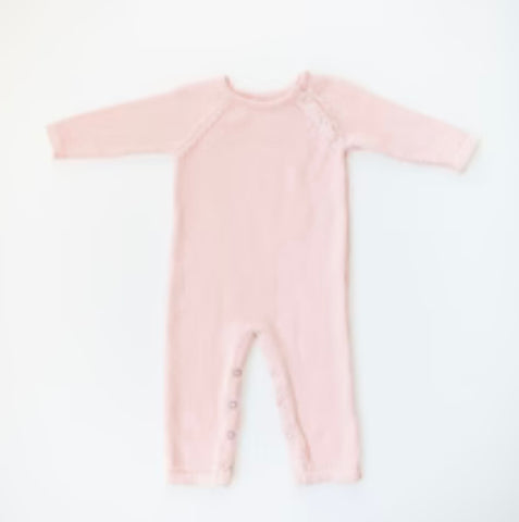 Nico Organic Romper - Pink