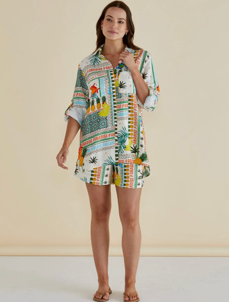 Mills Shirt - Paradise Print