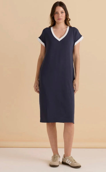 Tula T-Shirt Dress-Petrol