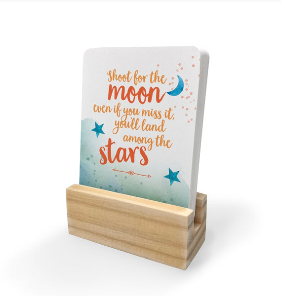 Believe You Can affirmation cards + stand