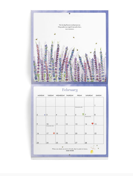 2026 Bee Wall Calendar