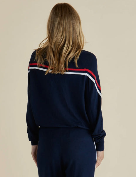 Karina Knit Sweater - Navy
