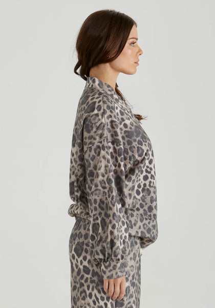 Rune Zip Jacket-Animal
