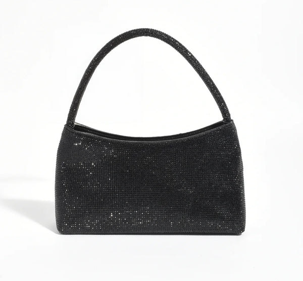 Astrid Diamanté Mini Bag Black