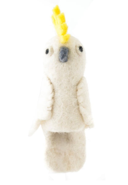 Finger puppet- Cockatoo