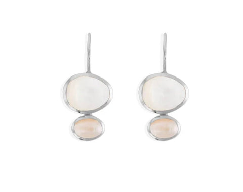 Cubism Earring-White