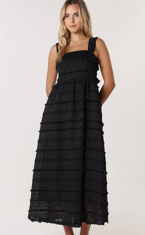 Sierra Lace Dress - Black