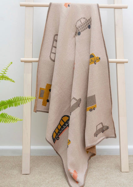 Roadie Cotton Baby Multi-Purpose Knit Blanket