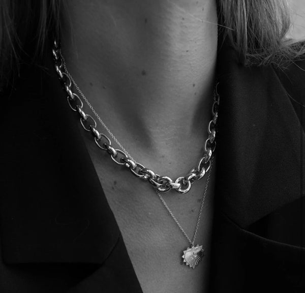Heirloom Necklace Silver