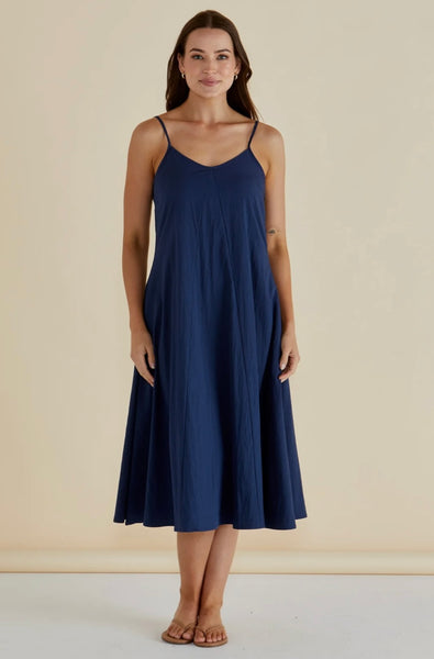 Harriet Dress - Navy Blue