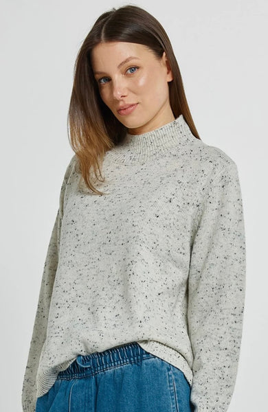 Carlin Knit Sweater - Cream