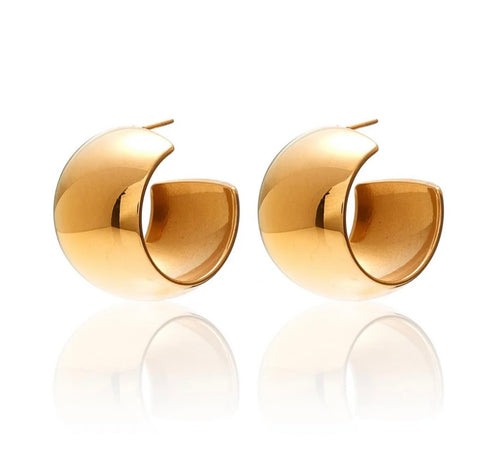 Sunkissed Hoops Gold