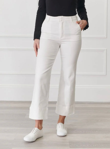 Wanda Denim Pant White