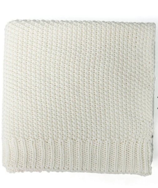Mini Moss Blanket-Ivory