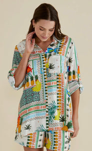 Mills Shirt - Paradise Print