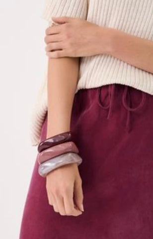 Resin Stacking Bangles