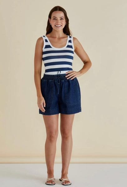 Relax Denim Shorts