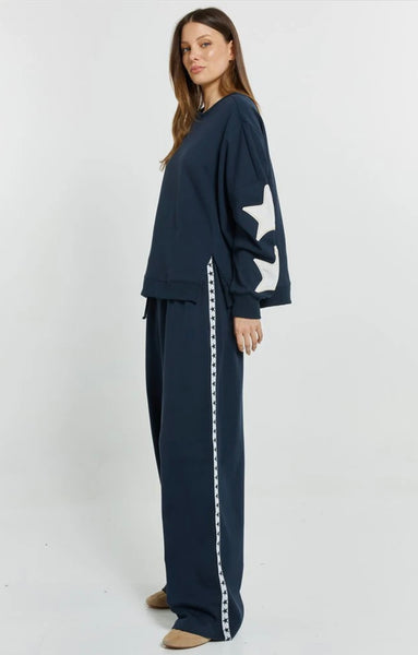Saskia TrackPant - Navy