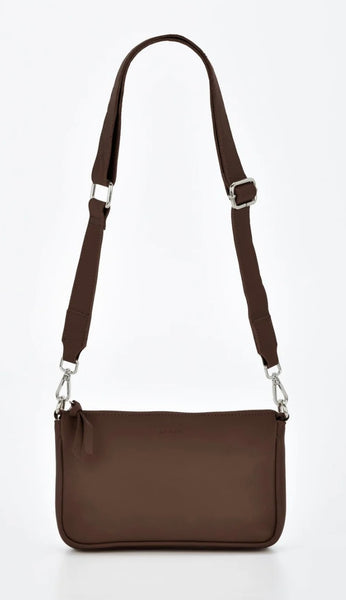 Dannii Soft Leather Thick Strap Crossbody