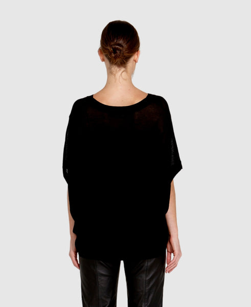 Irises Knit - Black