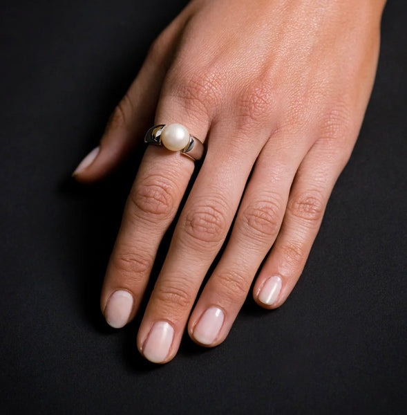 Peyton Freshwater Silver Pearl Ring