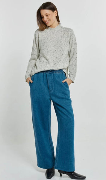 Carlin Knit Sweater - Cream