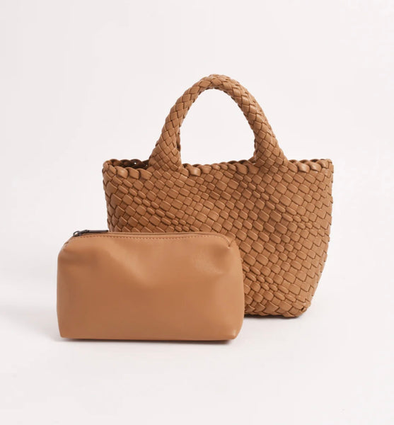Lilah Woven Mini Tote