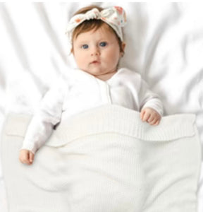 Mini Moss Blanket-Ivory