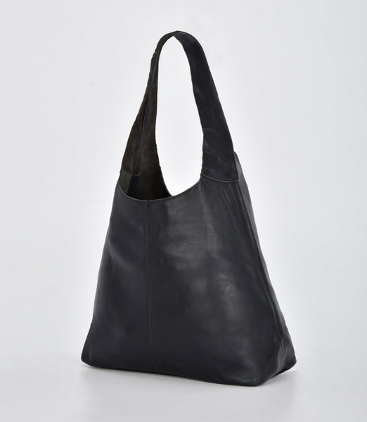 Lynx Metallic Leather Hobo