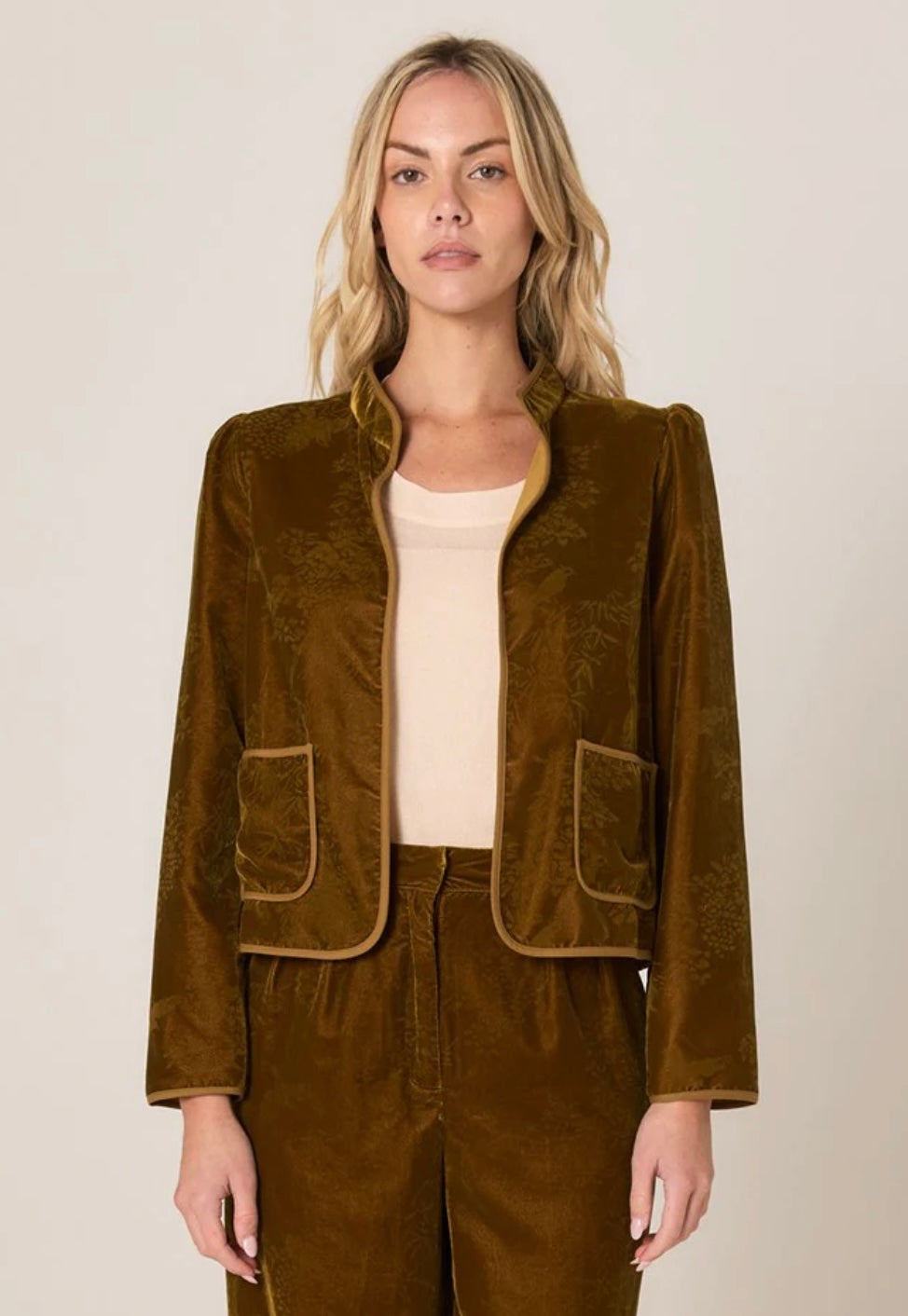 Intricate Jacket - Gold