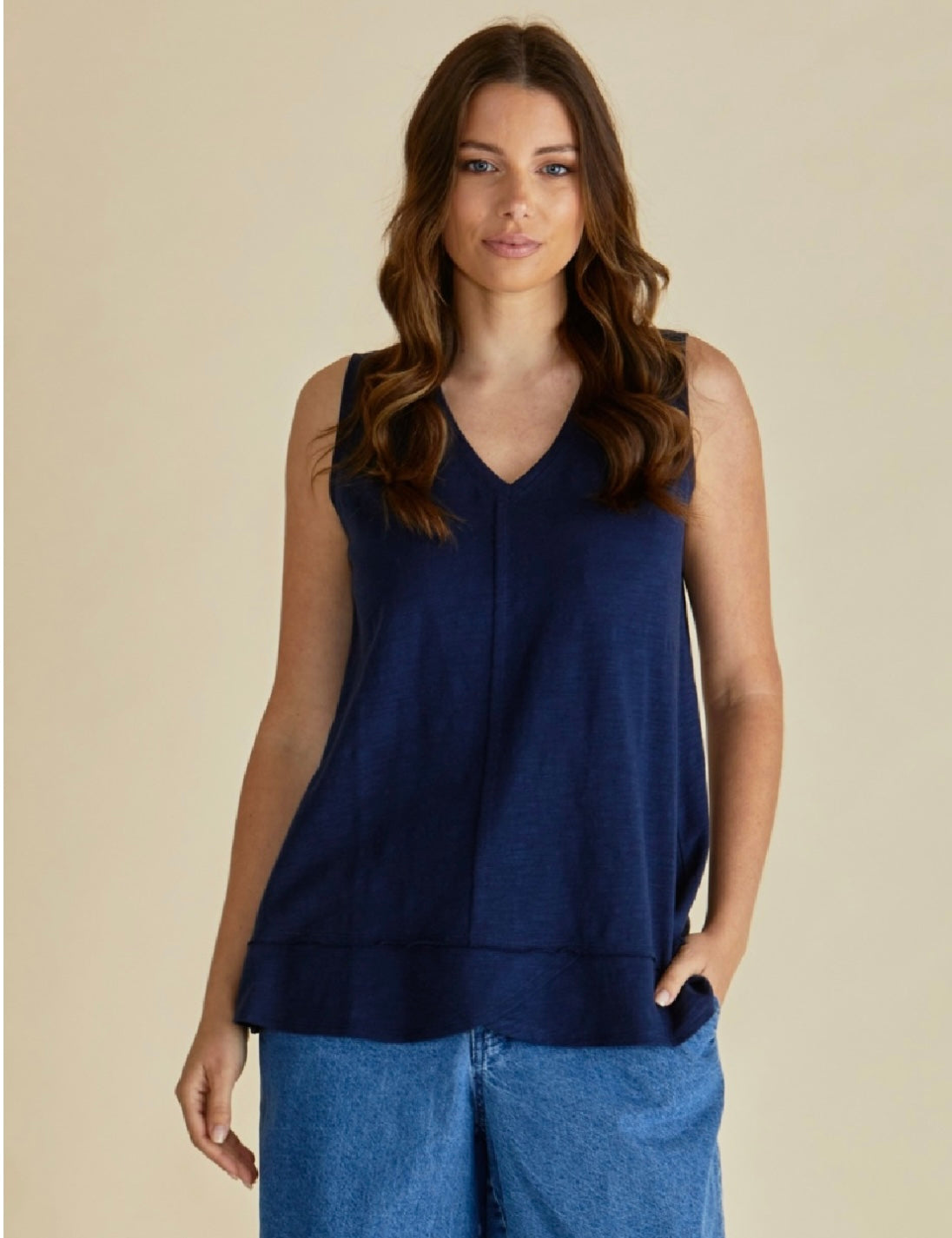 Mariah Tank-Navy