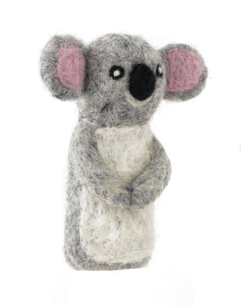 Finger Puppet-Felt Koala