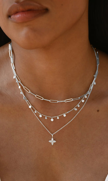 Desert Flower Charm Necklace
