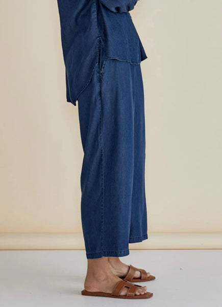 Rio Relaxed Pant - Dark Indigo