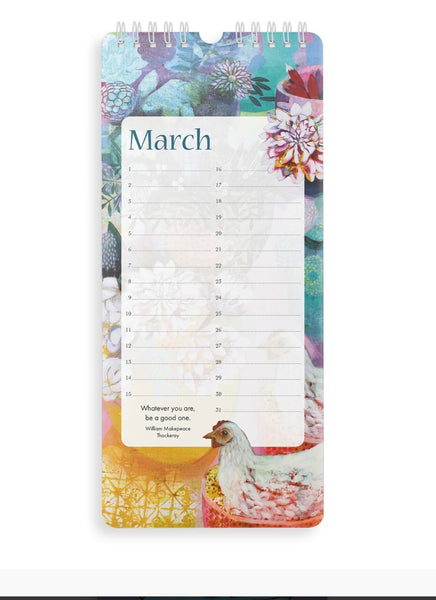 Everlasting Calendar - Secret Garden