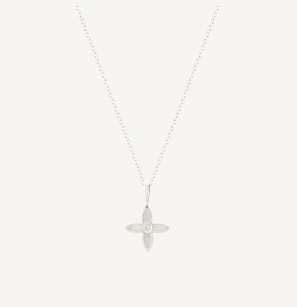 Desert Flower Charm Necklace