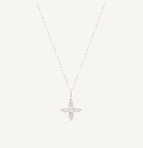 Desert Flower Charm Necklace