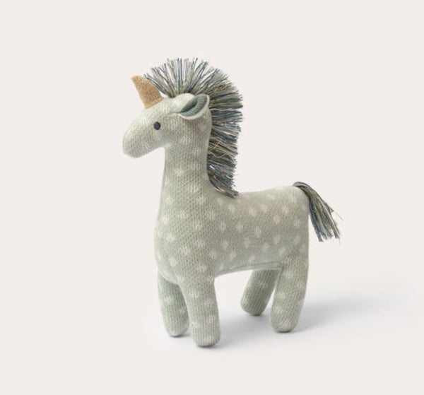 Unicorn Knit Rattle Toy