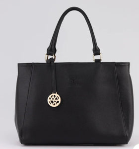 Corinne leather tote