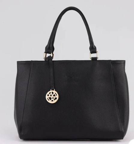 Corinne leather tote