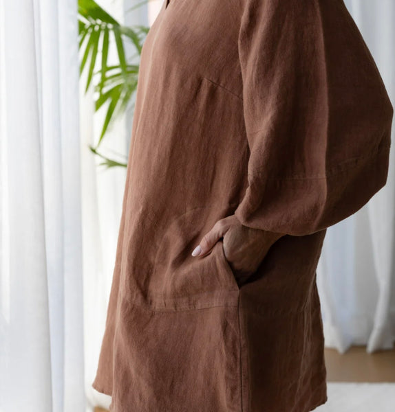 Ease Fundamental Linen Dress