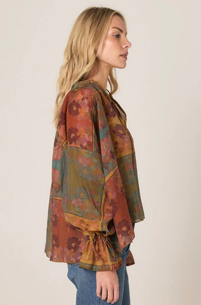 Bohemian Top - Nouveau Floral