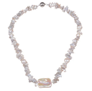 Laguna Necklace-White