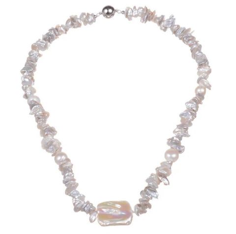 Laguna Necklace-White