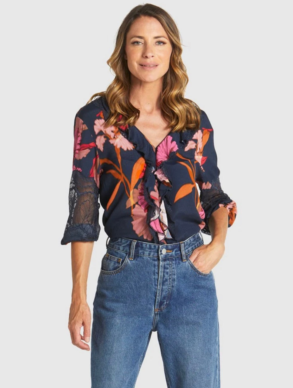 Captivation Shirt - Shadow Floral